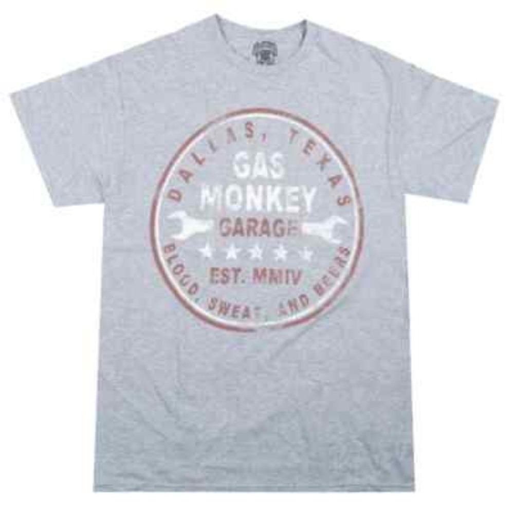 NWT Gray Gas Monkey Garage T-Shirt